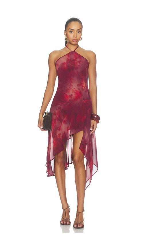 Angeline Handkerchief Mini Dress