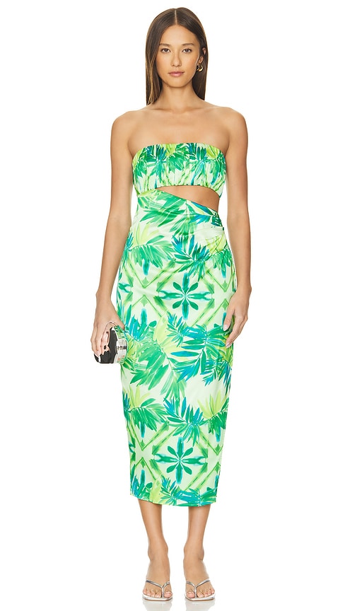 Shop Runaway The Label Posanto Dress In Green