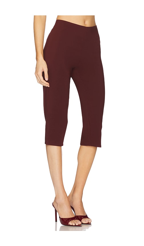 Runaway The Label Gisele Capri Pants In Brown