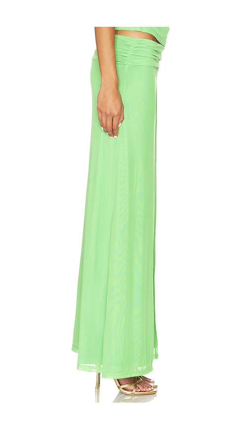 Runaway The Label Farley Maxi Skirt In Metallic