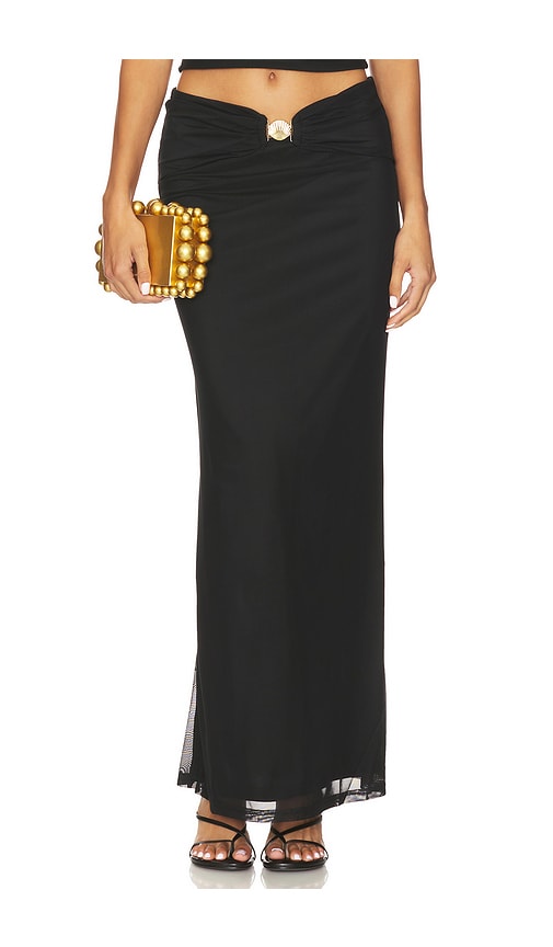 Runaway The Label - Rikki Maxi Skirt In Black