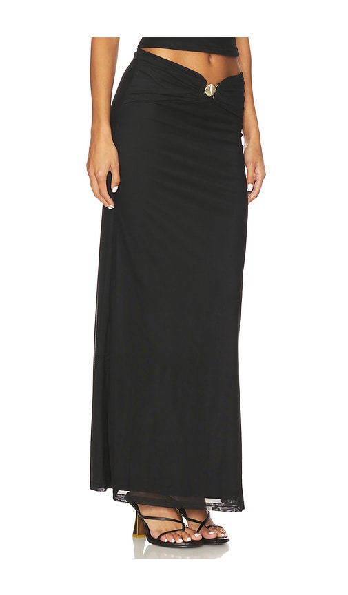 Runaway The Label - Rikki Maxi Skirt In Black