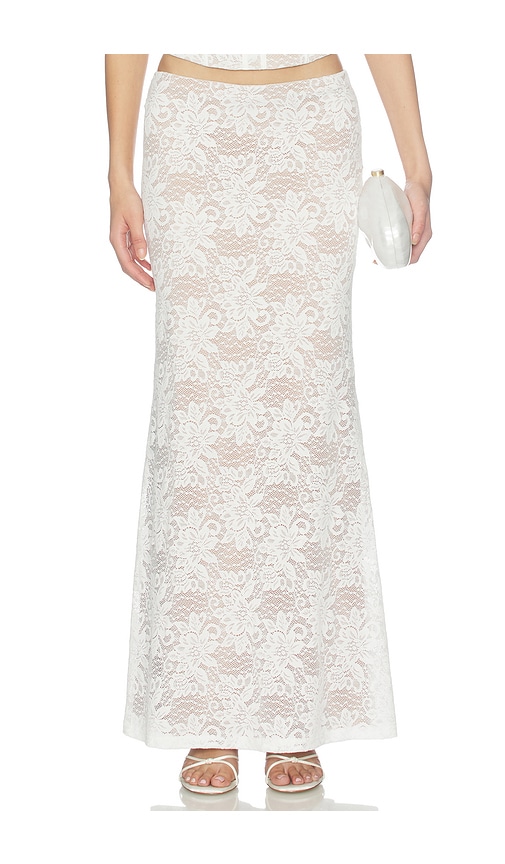 Kiani Low Waist Lace Maxi Skirt Kiani Low Waist Lace Maxi Skirt