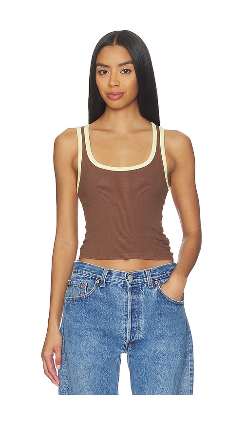 Runaway The Label Angelo Tank In Brown