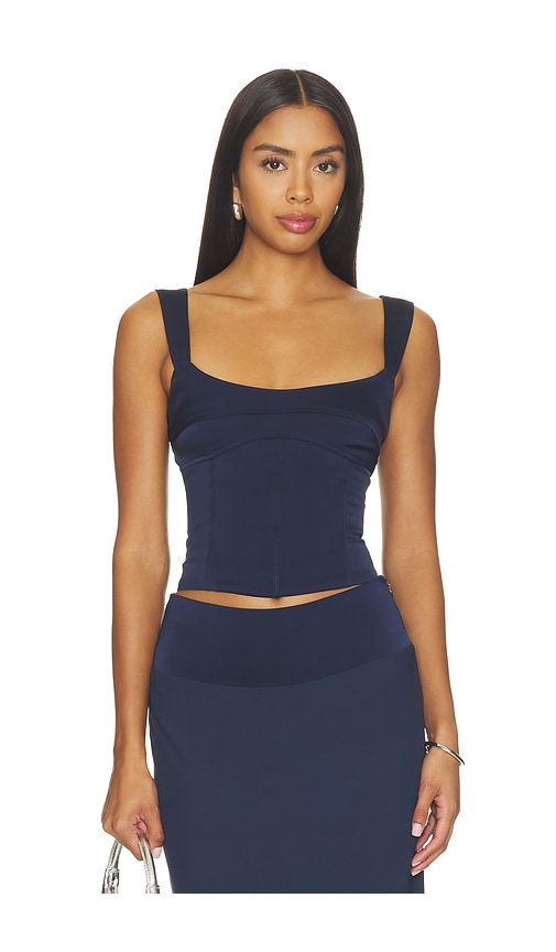 Sindy Bustier by Runaway The Label in Navy