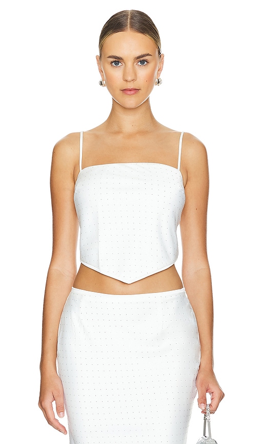 Shop Runaway The Label Kalina Top In White