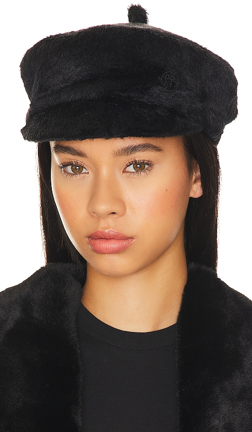 Ruslan Baginskiy Faux Fur Cap In Black
