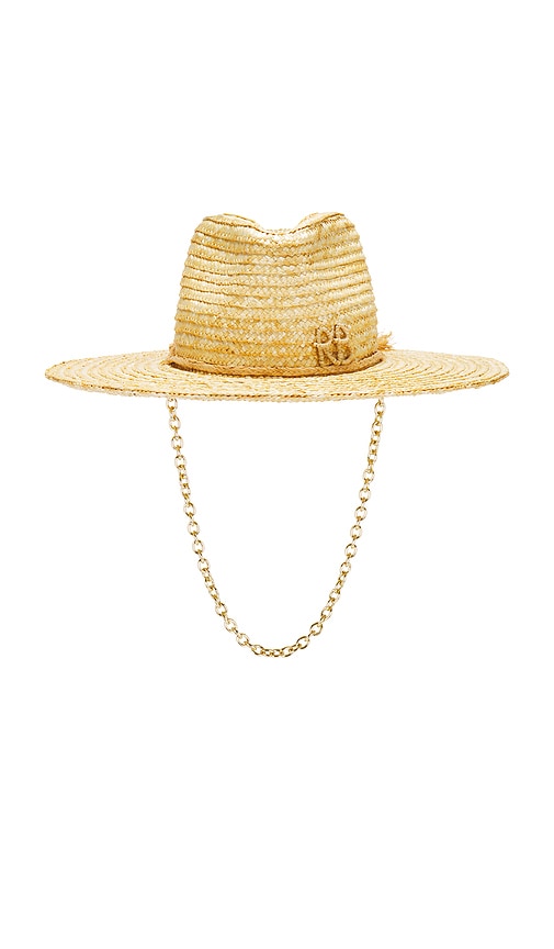 Ruslan Baginskiy Fedora Hat In 自然稻草色