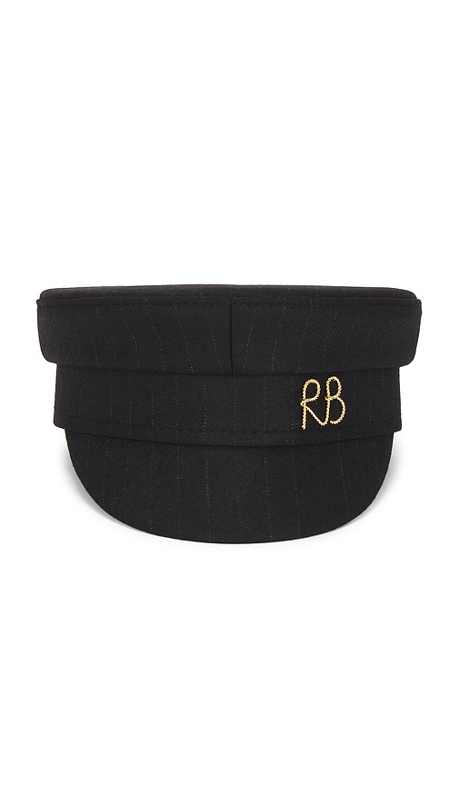 Ruslan Baginskiy Baker Boy Cap In Black