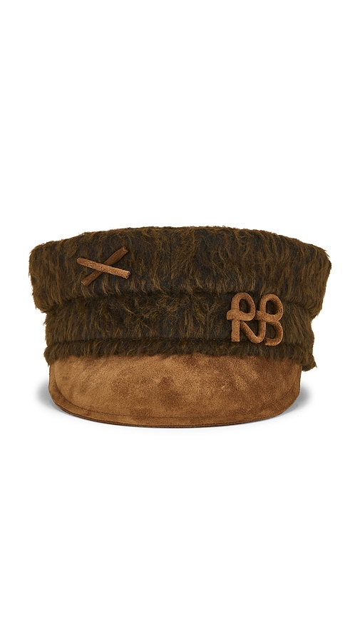Ruslan Baginskiy Baker Boy Cap In Brown