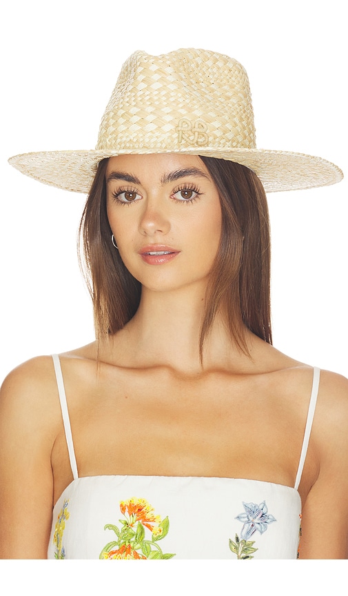 Ruslan Baginskiy Rhomboidal Pattern Fedora Hat