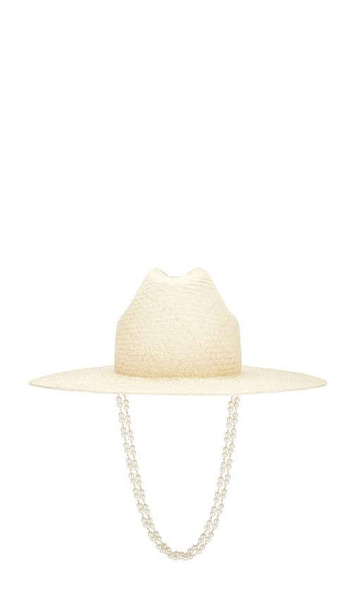  Ruslan Baginskiy Chapeau De Cowboy Double Chain Strap Cowboy Hat En Cream. Taille M. Also En Xl, Xs. 