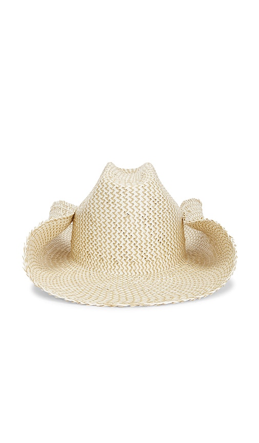  Ruslan Baginskiy Sombrero De Cowboy Monogram-embellished Straw Cowboy Hat En Color Beige Talla M  (también En S, Xl, Xs). 