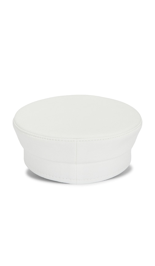 Ruslan Baginskiy Monogram-embellished Baker Boy Cap | Thumbnail 3 Ruslan Baginskiy Monogram-embellished Baker Boy Cap | Thumbnail 3