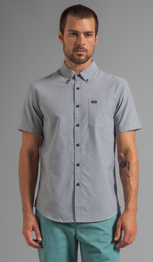 That'll Do Oxford Short Sleeve Button Down