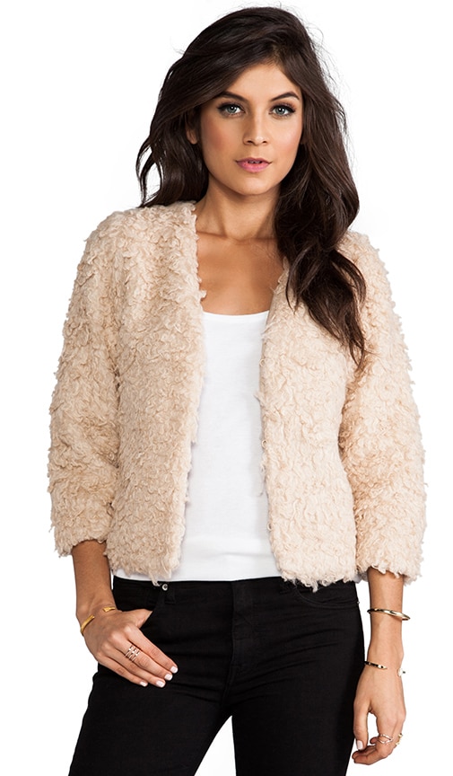 Browne Faux Fur Jacket