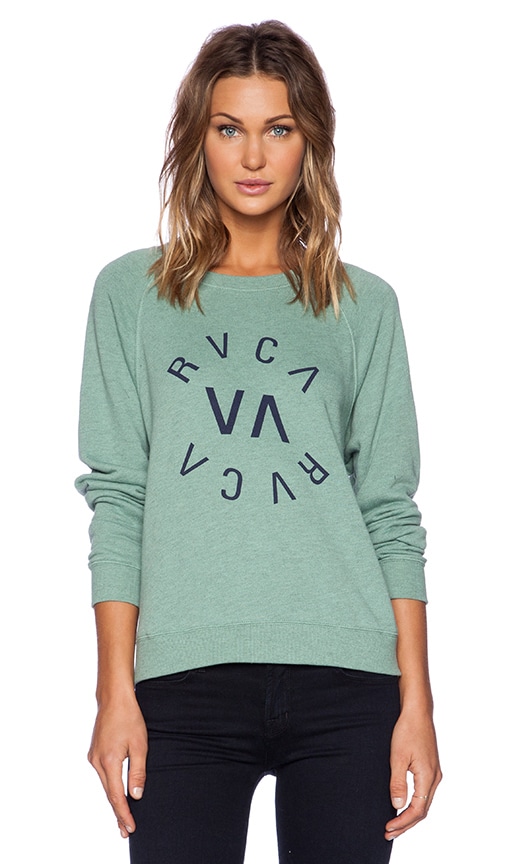 Circular Raglan Sweatshirt