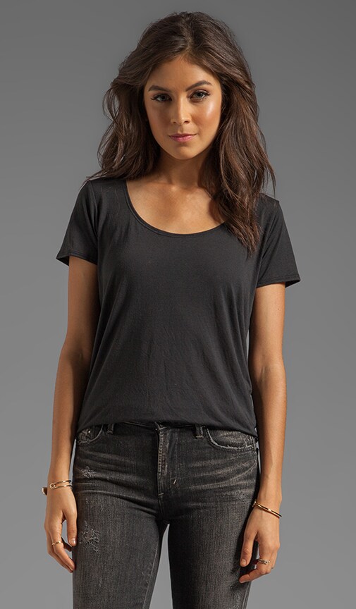 Izapa Jersey S/S Shirt with Cross Over Open Back