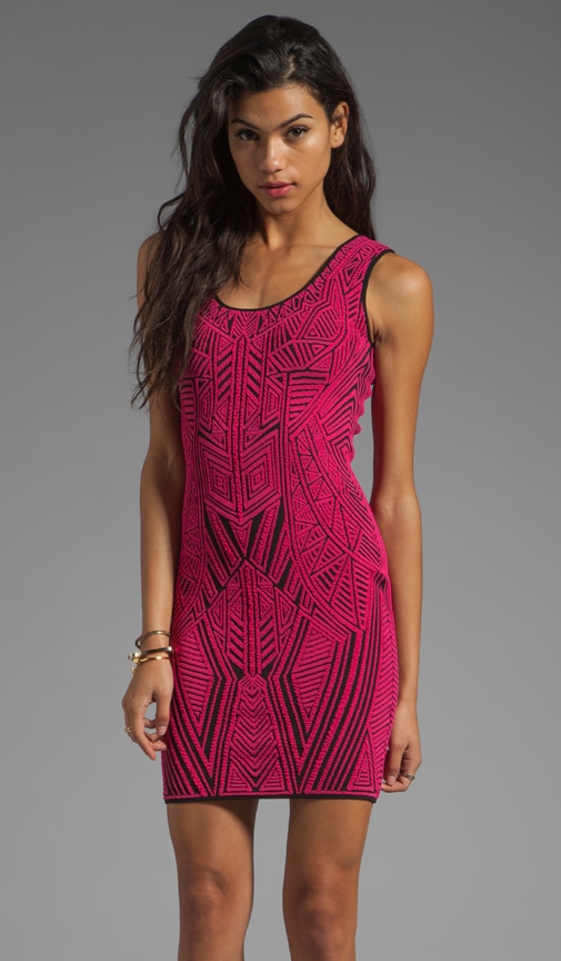 Aztec Jacquard Dress