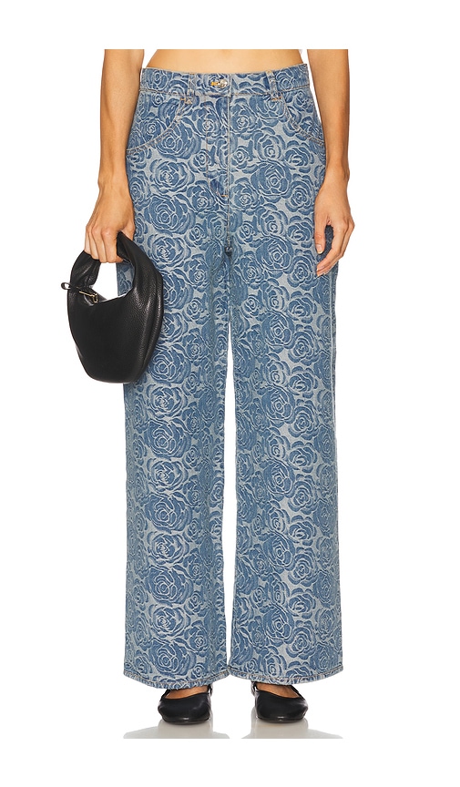 Revolve X Jj Denim Pants In Blue
