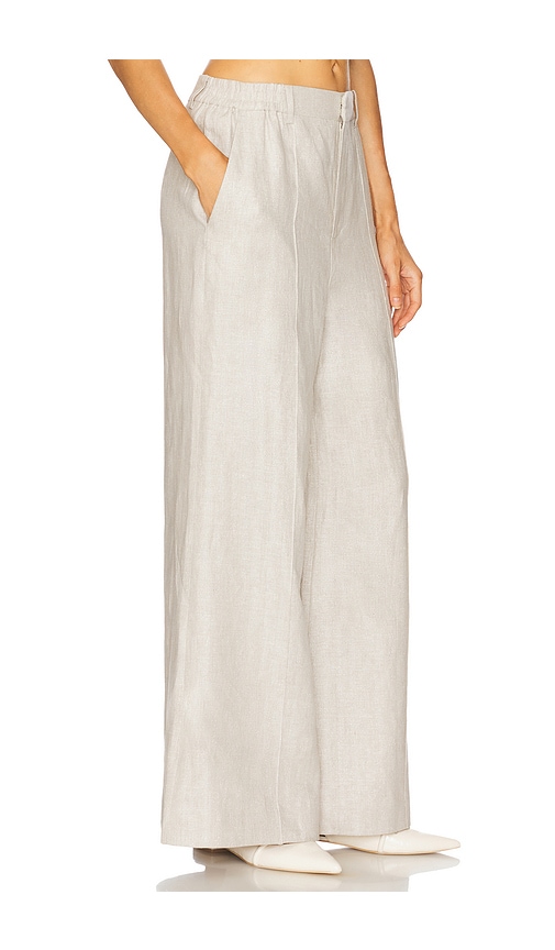 Revolve X Jj Wide-leg Pants In Gray