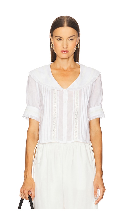 Revolve X Jj Top In White