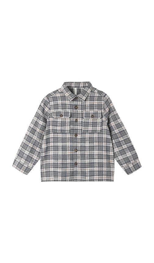 Rylee + Cru Geknöpftes Hemd In Grey