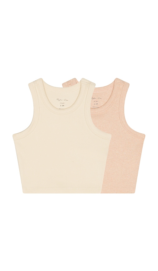 Rylee + Cru Ribbed Tank Set