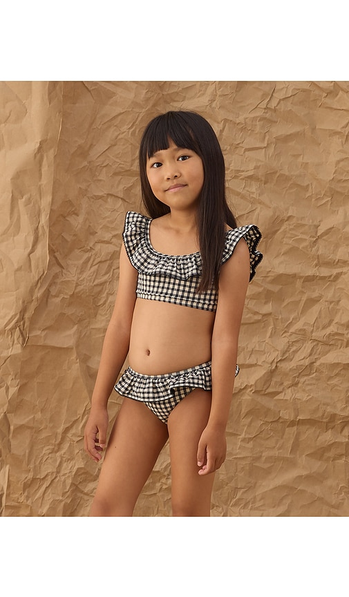  Rylee + Cru Bikini Margot In Black,white. Größe 2/3. Also In 4/5, 6/7. 