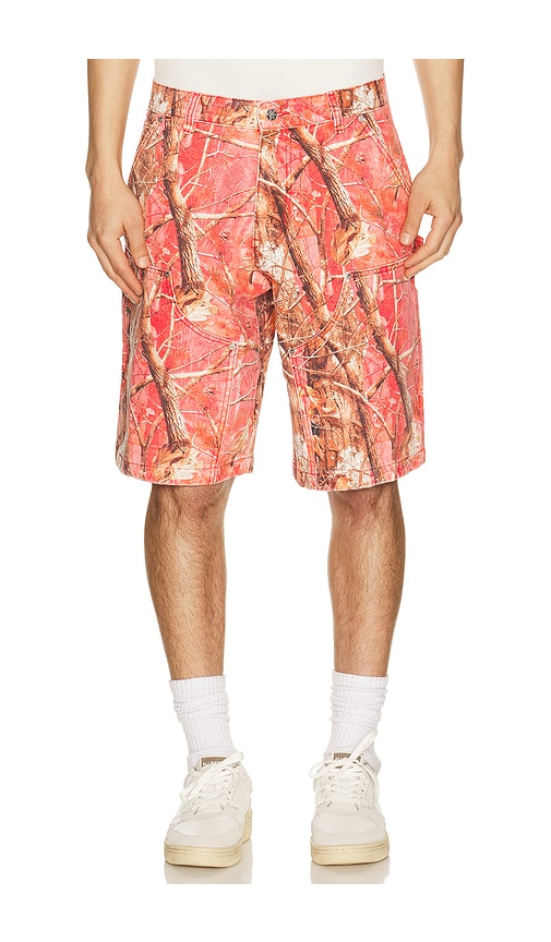 Ryoko Rain Tree Camo Double Knee Oversized Shorts