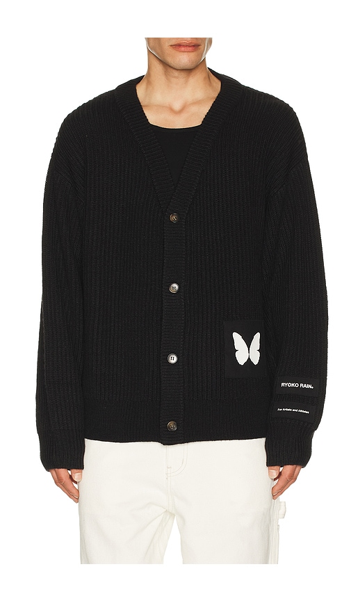 Ryoko Rain Butterfly Knitted Cardigan