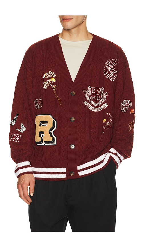 Ryoko Rain Cable Knit Cardigan