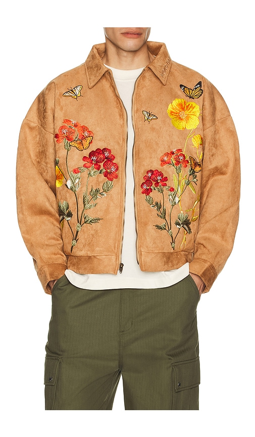 Ryoko Rain Monarch Clay Suede Work Jacket