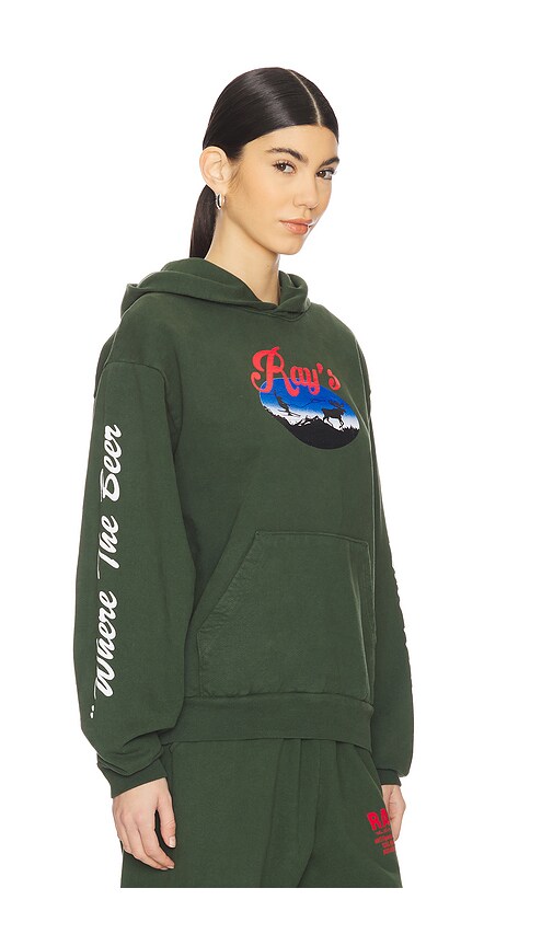 Ray's X Revolve Ski Adventure Hoodie In 绿色