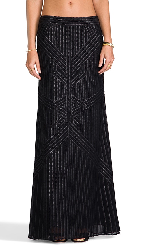 Pearl Sequin Maxi Skirt