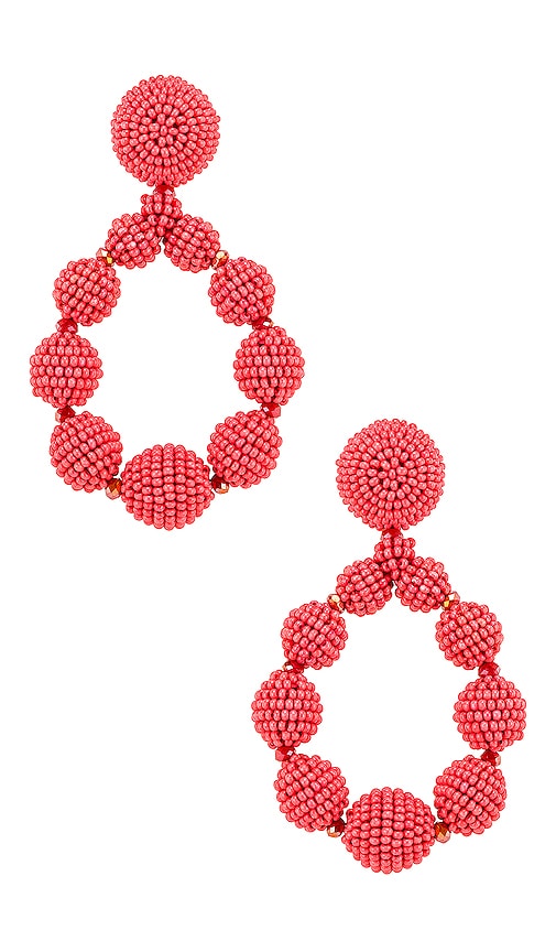 Beaded Teardrop Earrings
