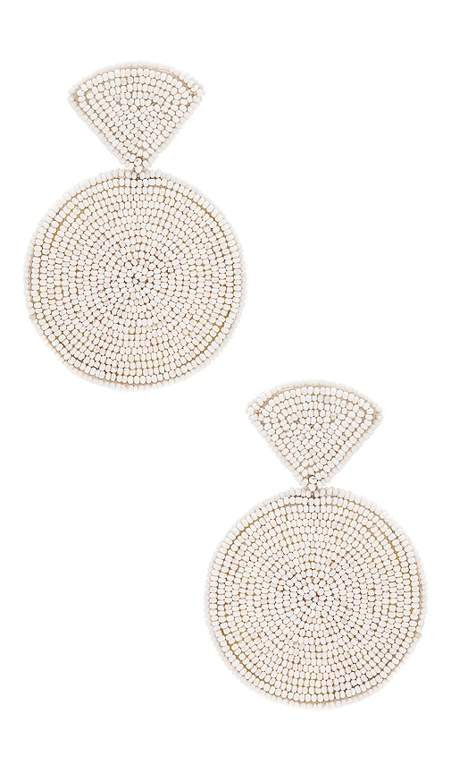 Sachin & Babi Luna Earrings in White