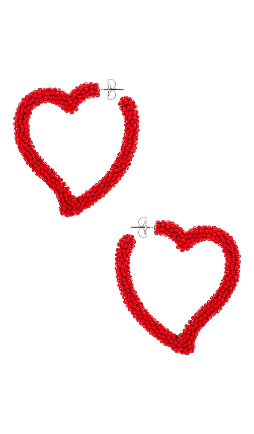 BOUCLES D'OREILLES HEART HOOP