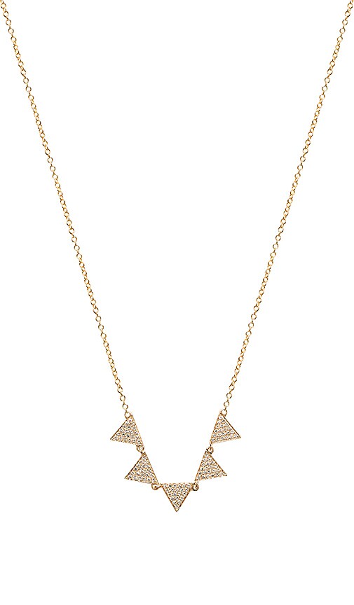 multi triangle necklace