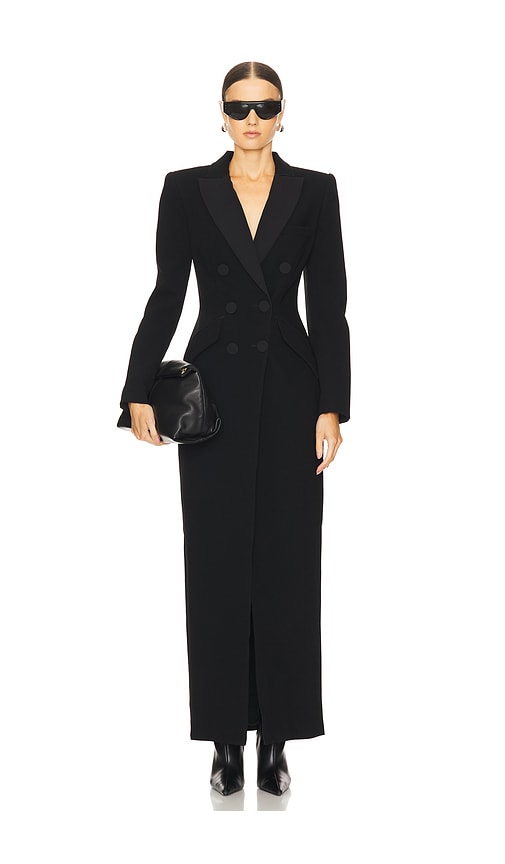 Shop Sans Faff Amberly Evening Blazer In Black