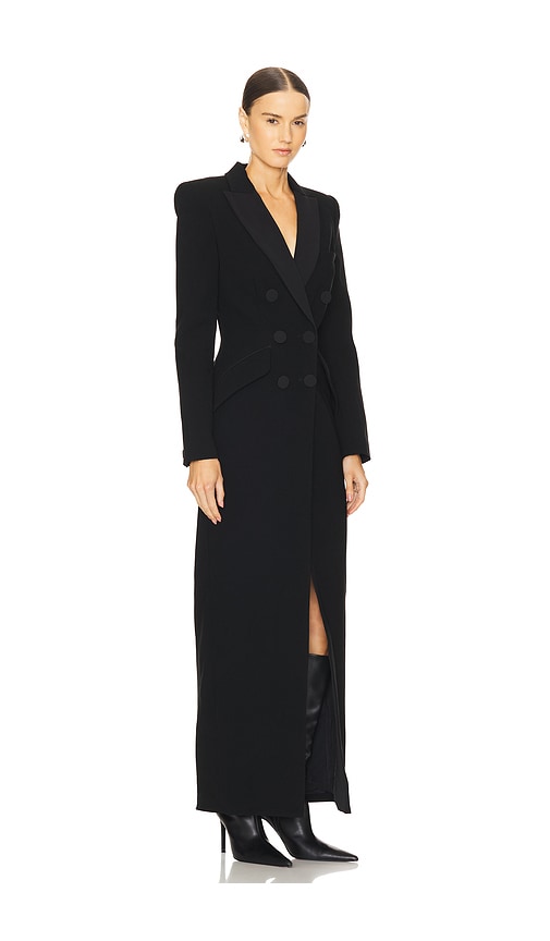 Shop Sans Faff Amberly Evening Blazer In Black