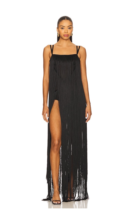 Sans Faff Cassia Evening Gown In Black