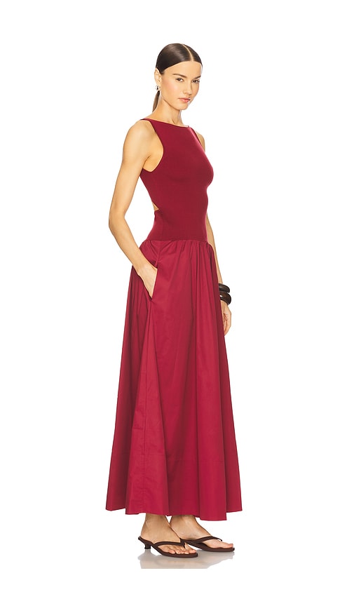  St. Agni Maxikleid In Red. Größe M. Also In L. 