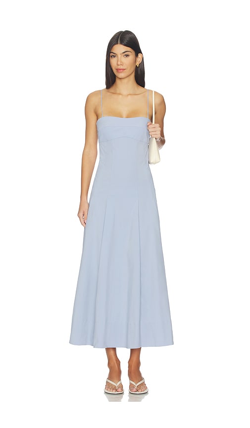 St. Agni Everyday Cotton Pleat Dress