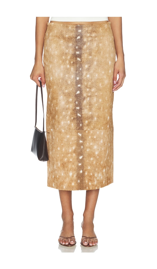 St. Agni Fawn Pencil Skirt