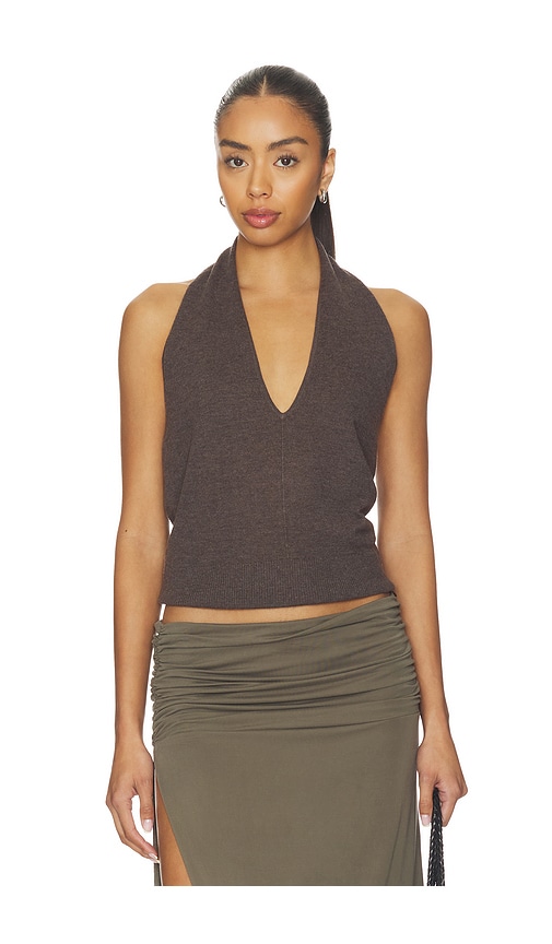 St. Agni Fine Merino Halter Top