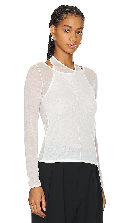 Shop St Agni Loop Top In White
