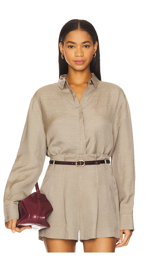 St Agni Melange Classic Shirt