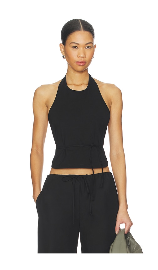 St. Agni Soft Jersey Halter Top