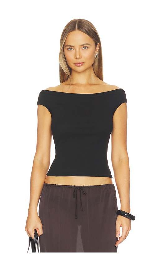 St. Agni Organic Cotton Off Shoulder Top